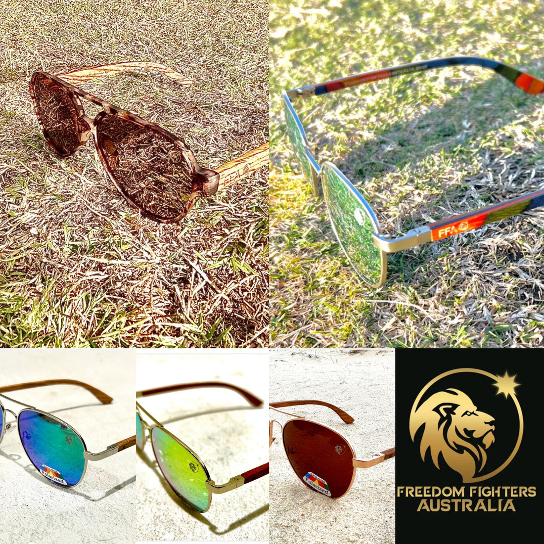 Aviator sunglasses premium quality polarised wooden sunglasses no fake wood here!