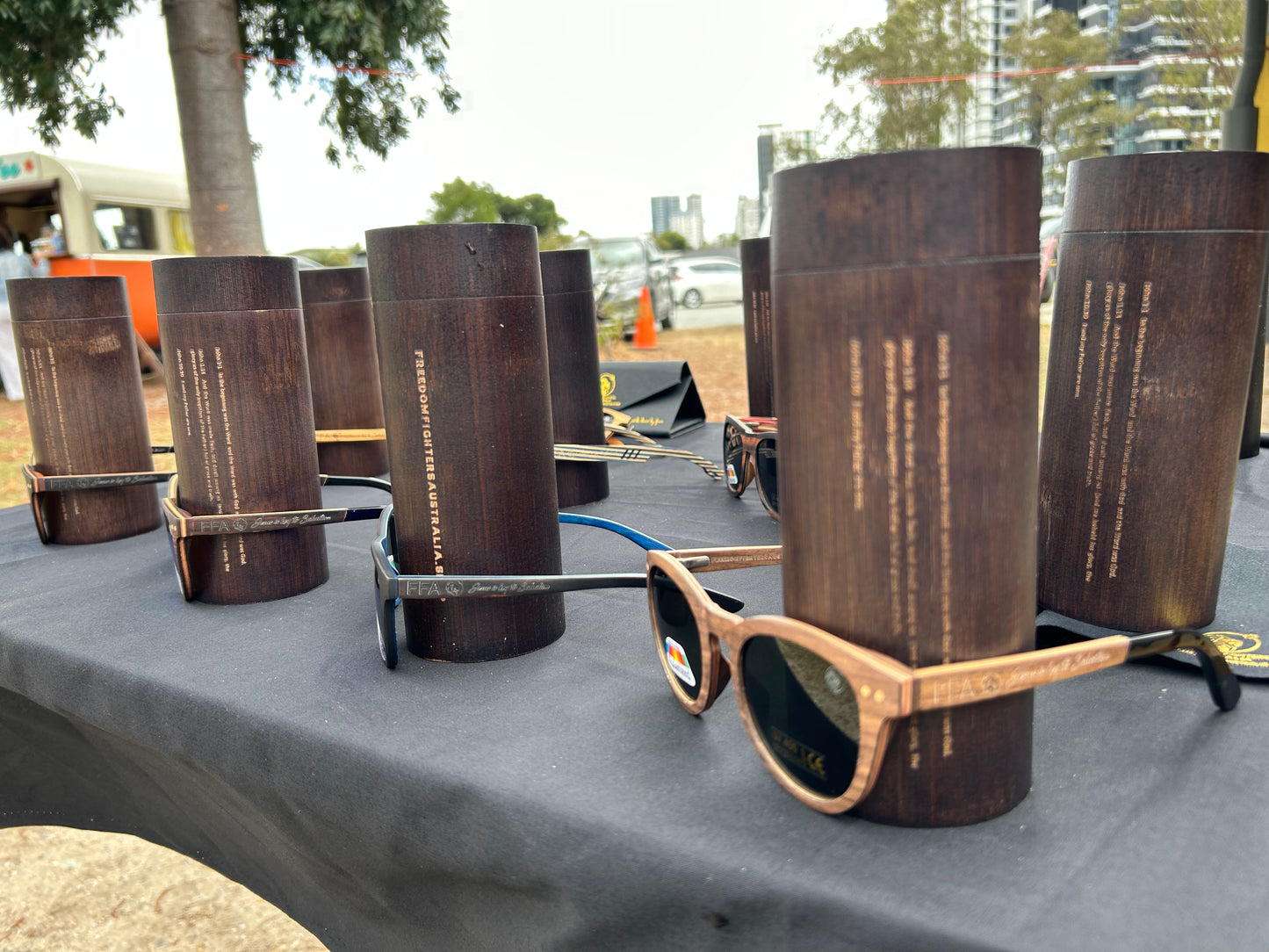 Freedom fighters Australia polarised sunglasses UV protection .Key to salvation selection.