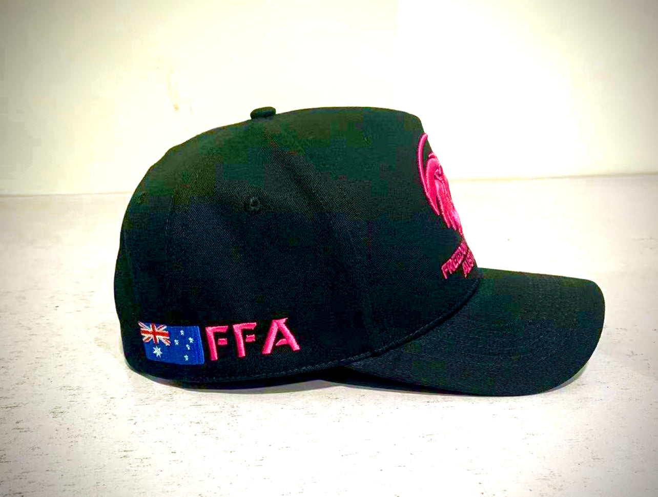 Freedom fighter Australia cap 3D embroidery