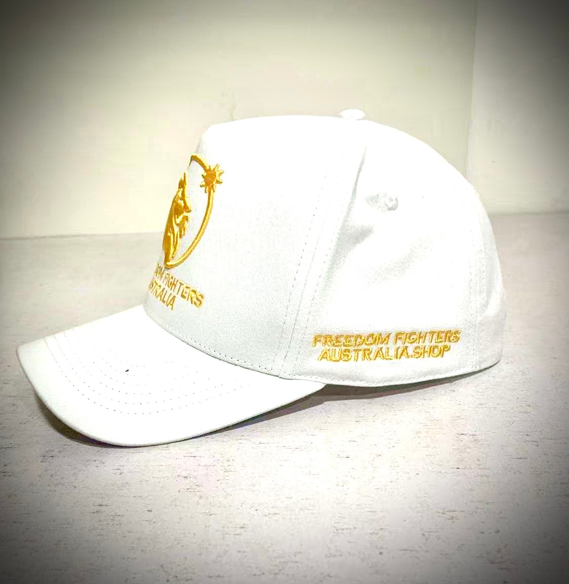 Freedom fighter Australia cap 3D embroidery