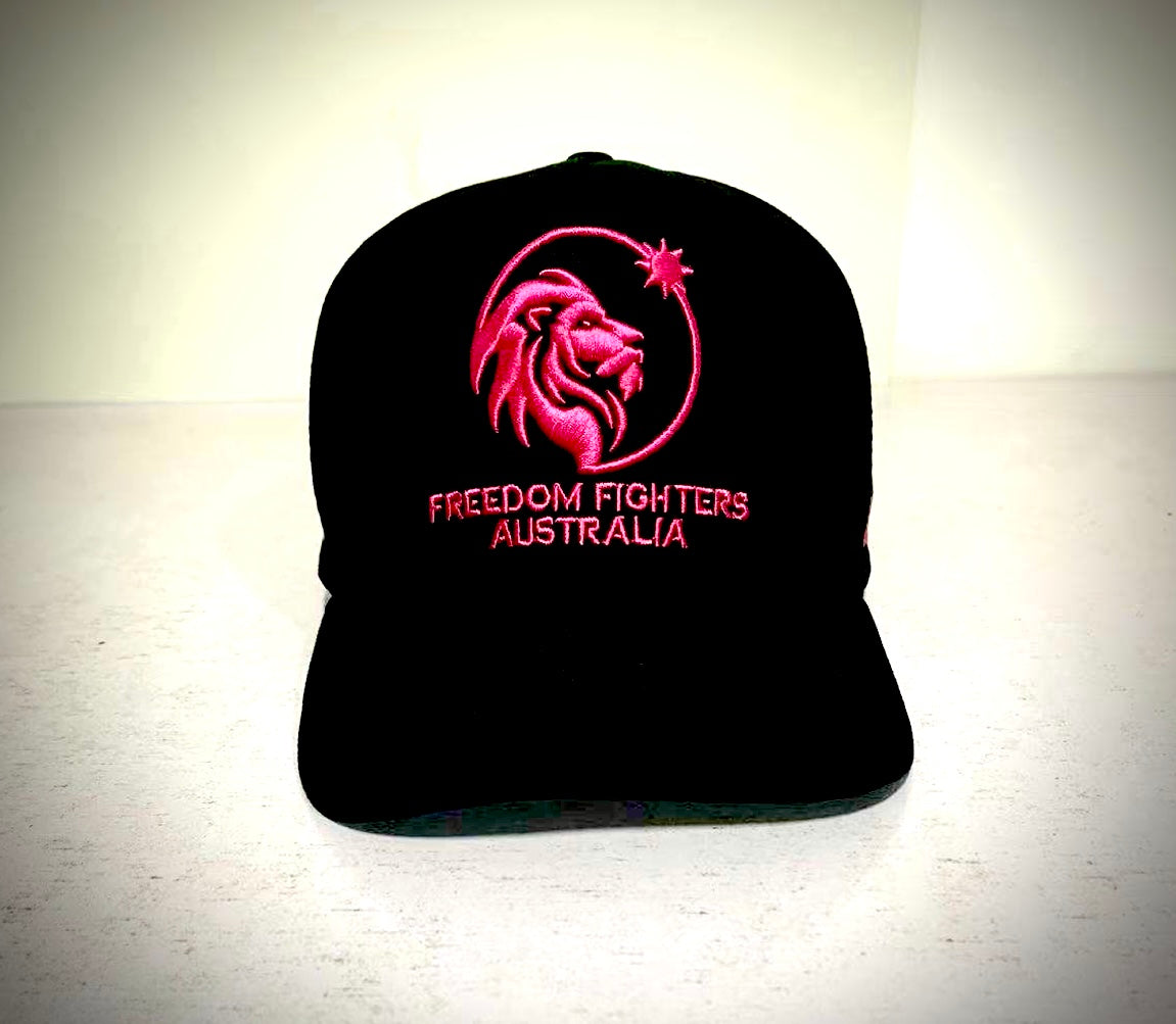 Freedom fighter Australia cap 3D embroidery