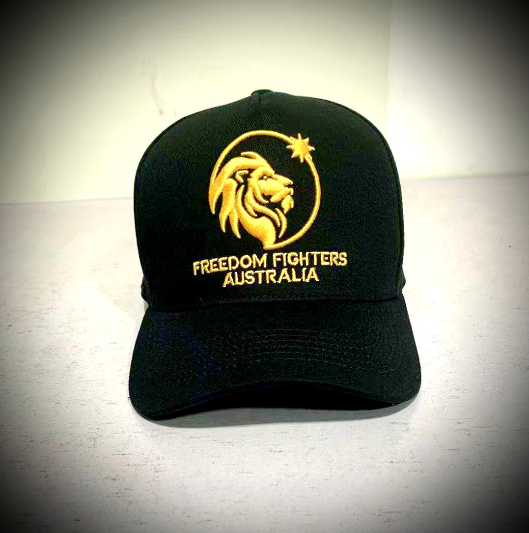 Freedom fighter Australia cap 3D embroidery